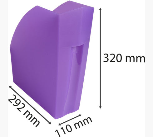 Košek za revije MULTIFORM, vijoličen