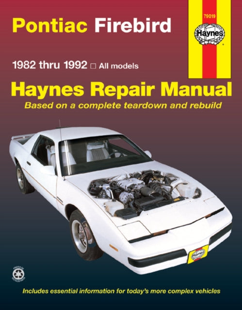 Pontiac Firebird (1982-1992) Haynes Repair Manual (USA)