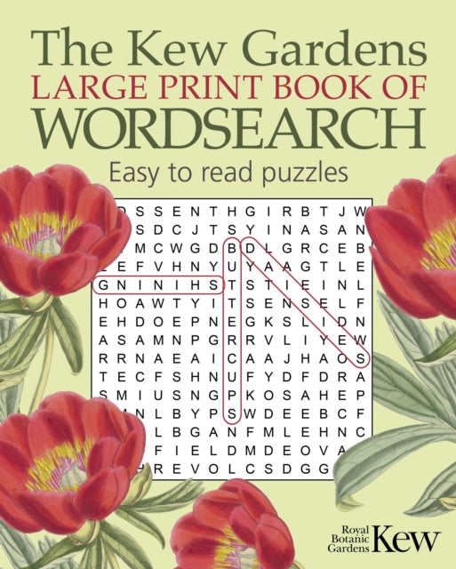 Kew Gardens Large Print Book of Wordsearch