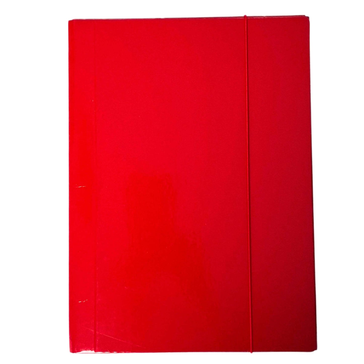 Mapa s klapo in elastiko Axis, A4/10mm, rdeča