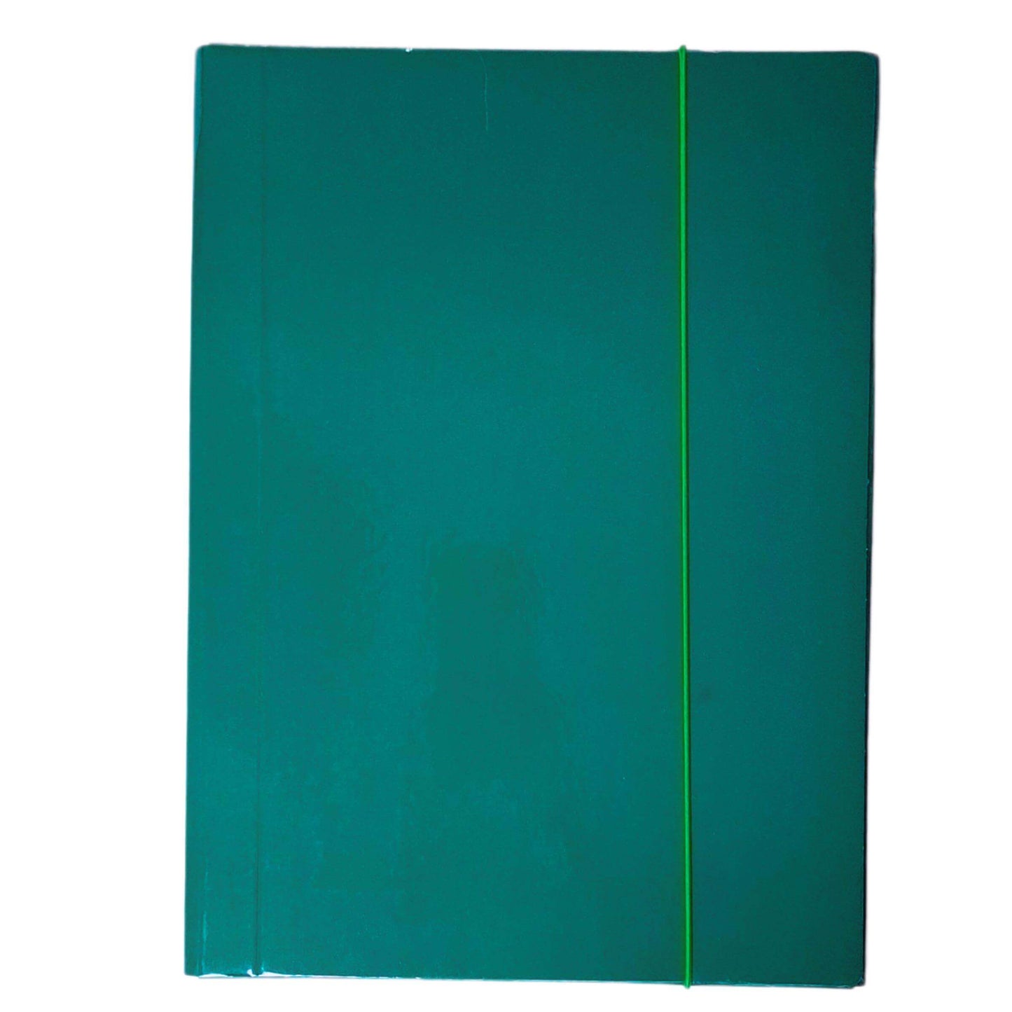 Mapa s klapo in elastiko Axis, A4/10mm, zelena