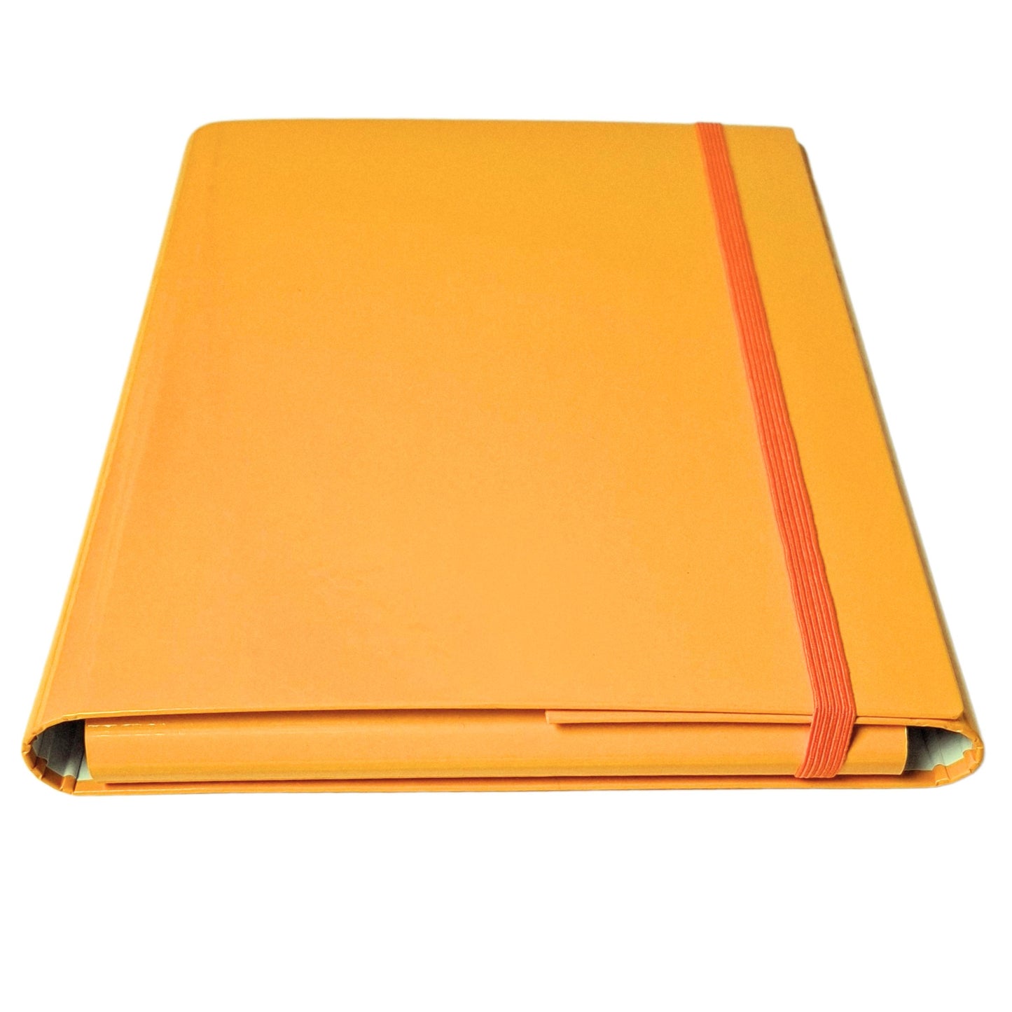 Mapa s klapo in elastiko Axis, A4/30mm, rumena