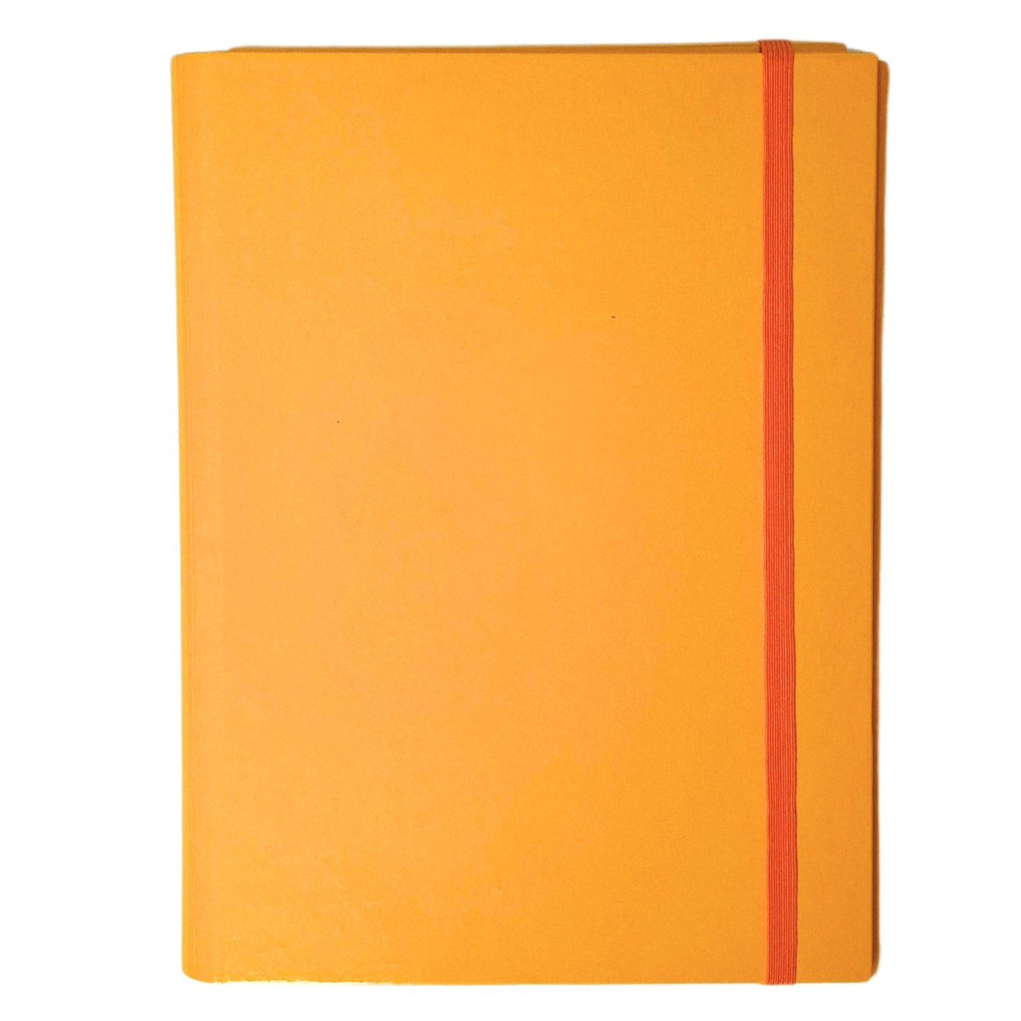 Mapa s klapo in elastiko Axis, A4/30mm, rumena