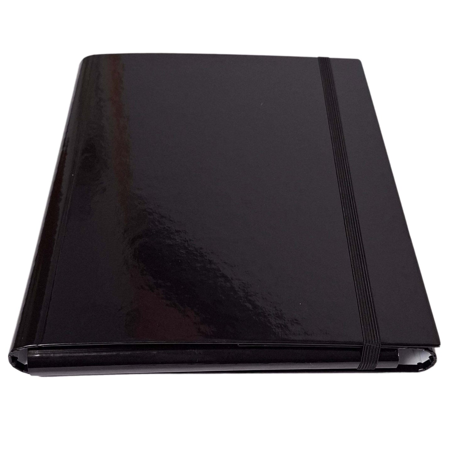 Mapa s klapo in elastiko Axis, A4/30mm, črna