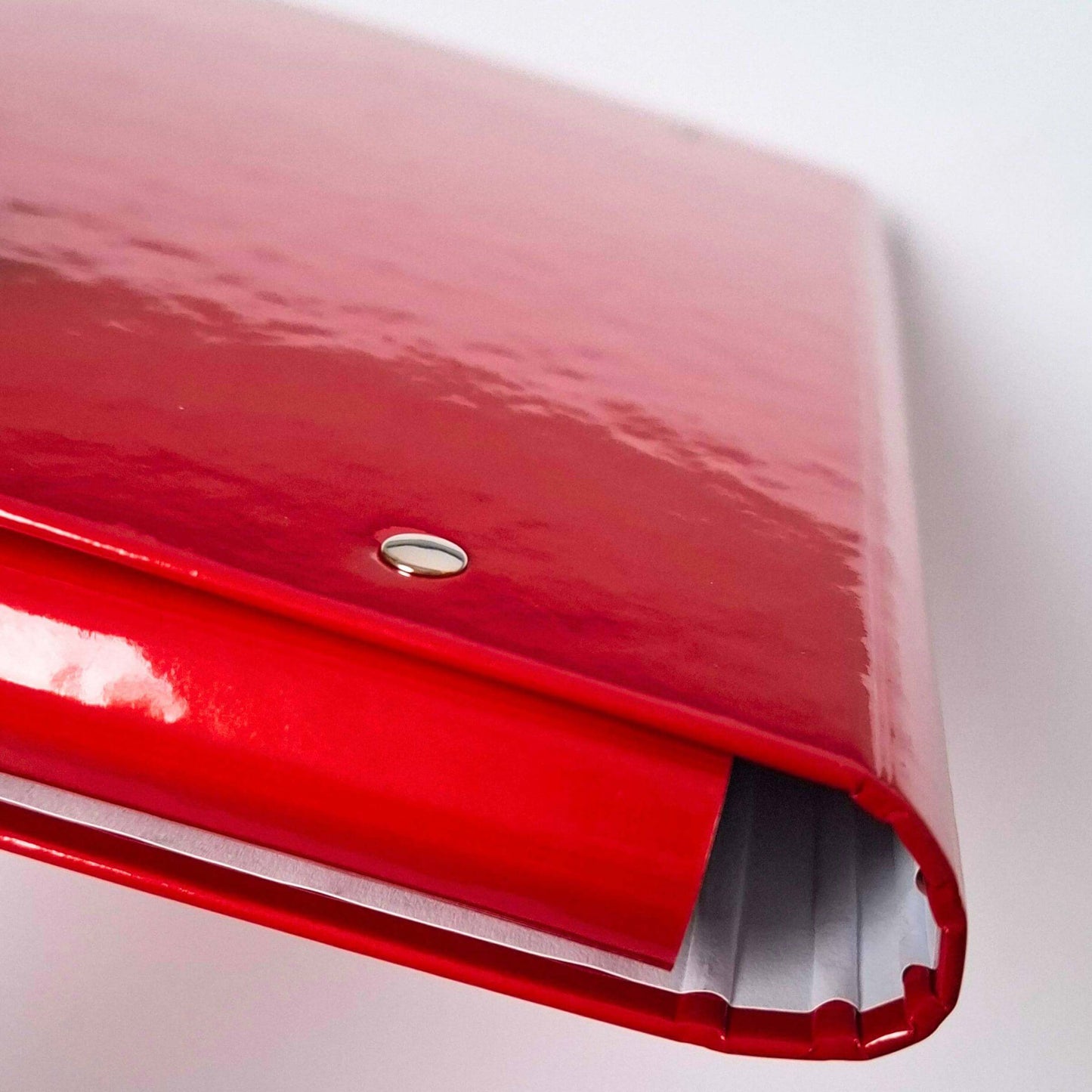 Mapa s klapo in elastiko Axis, A4/30mm, rdeča