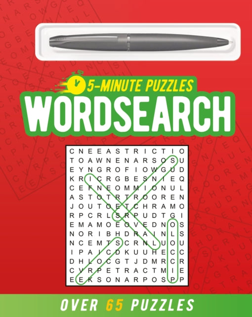 5-Minute Wordsearch (includes ball-point pen)