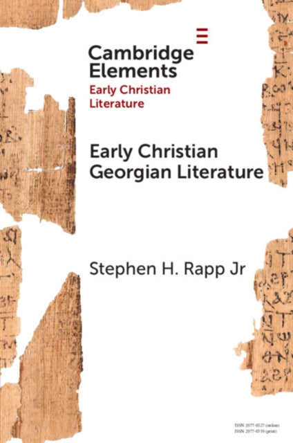 Early Christian Georgian Literature