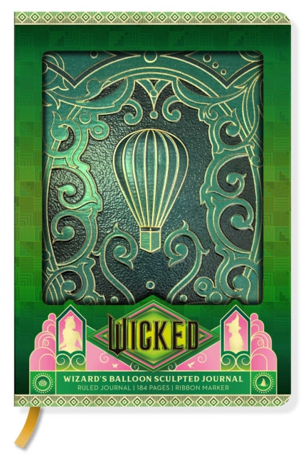 Wicked: Wizard's Balloon Sculpted Journal