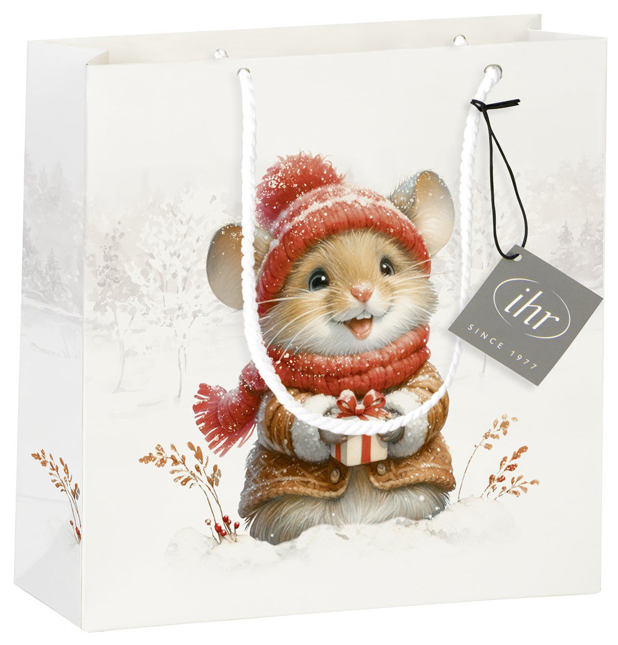 Darilna vrečka Elli and Becky, 18x18x9 cm