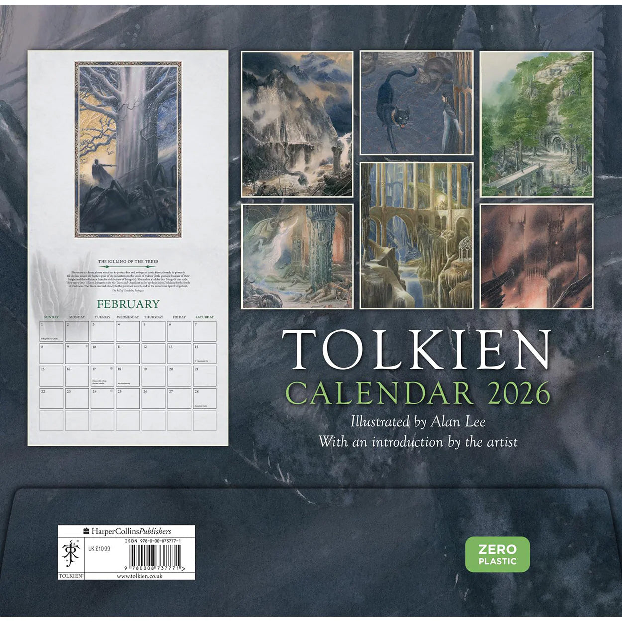 Tolkien Calendar 2026 : The Great Tales of Middle-Earth