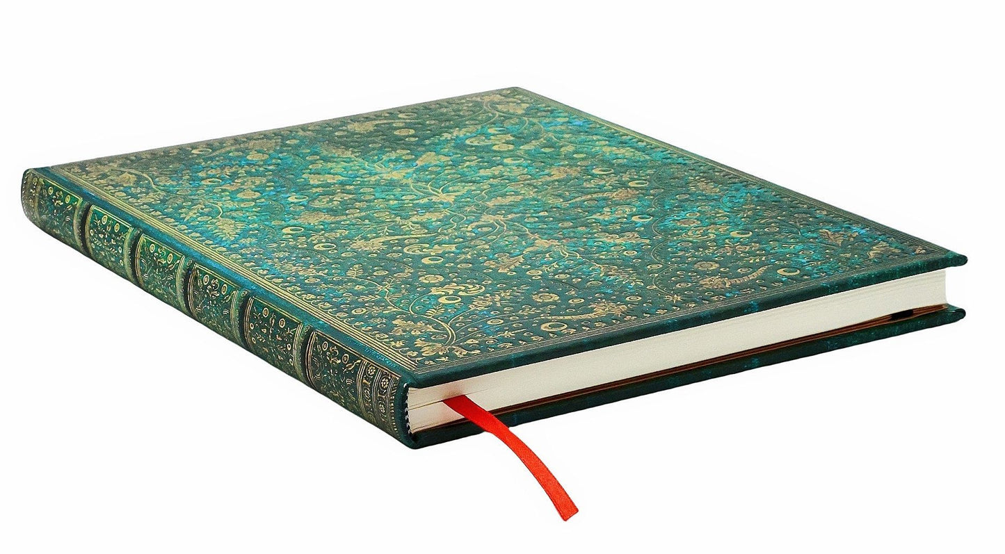 Blok Paperblanks "Emerald Flower", ultra, črtani