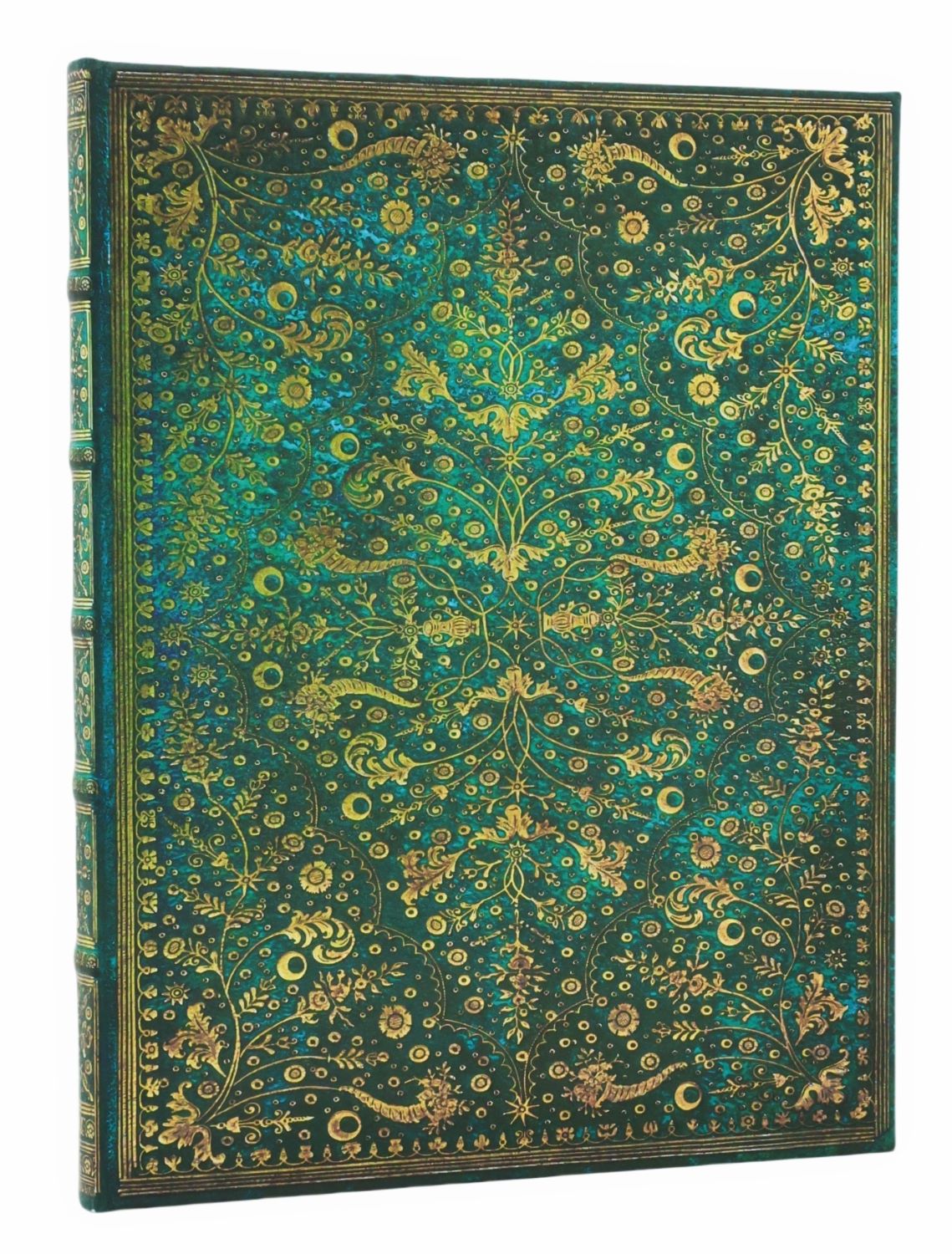 Blok Paperblanks "Emerald Flower", ultra, črtani