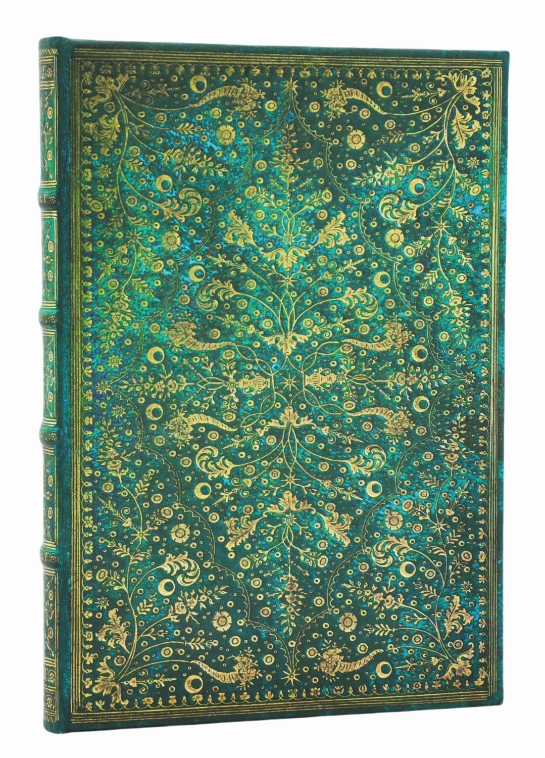 Blok Paperblanks "Emerald Flower", midi, brezčrtni