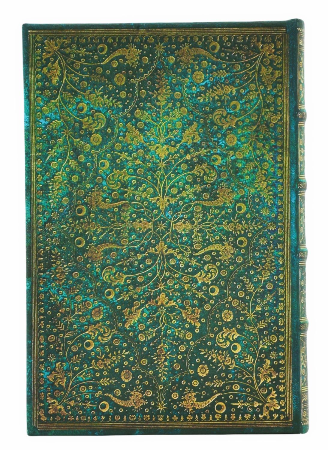 Blok Paperblanks "Emerald Flower", mini, brezčrtni