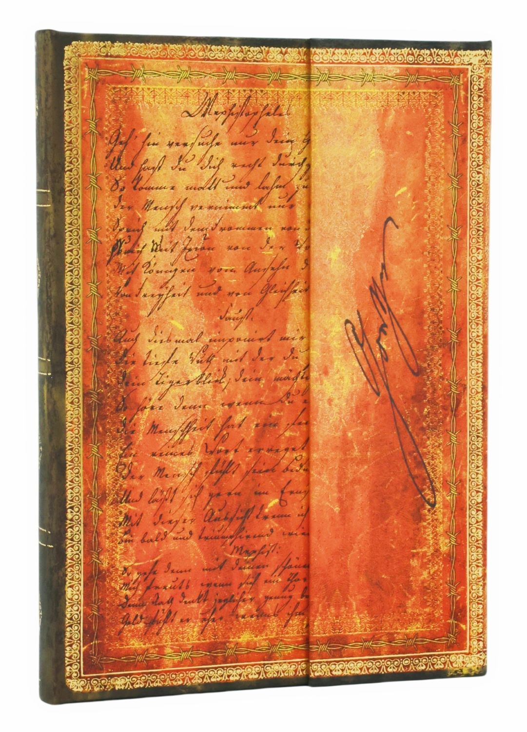 Blok Paperblanks "Goethe, Faust", midi, črtani