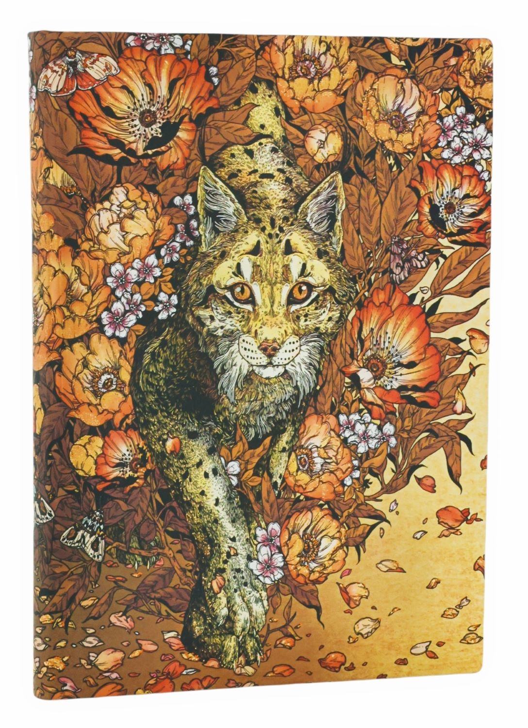 Blok Paperblanks "Lynx Rising", midi, črtani