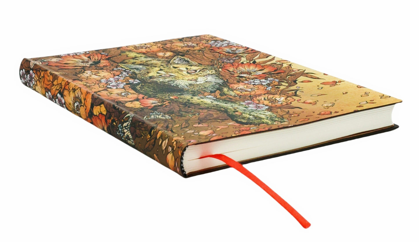 Blok Paperblanks "Lynx Rising", midi, brezčrtni