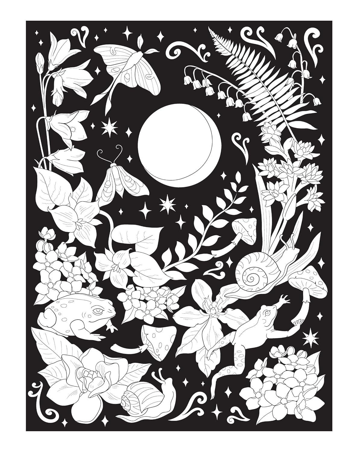Creative Haven Witchcraft Coloring Book