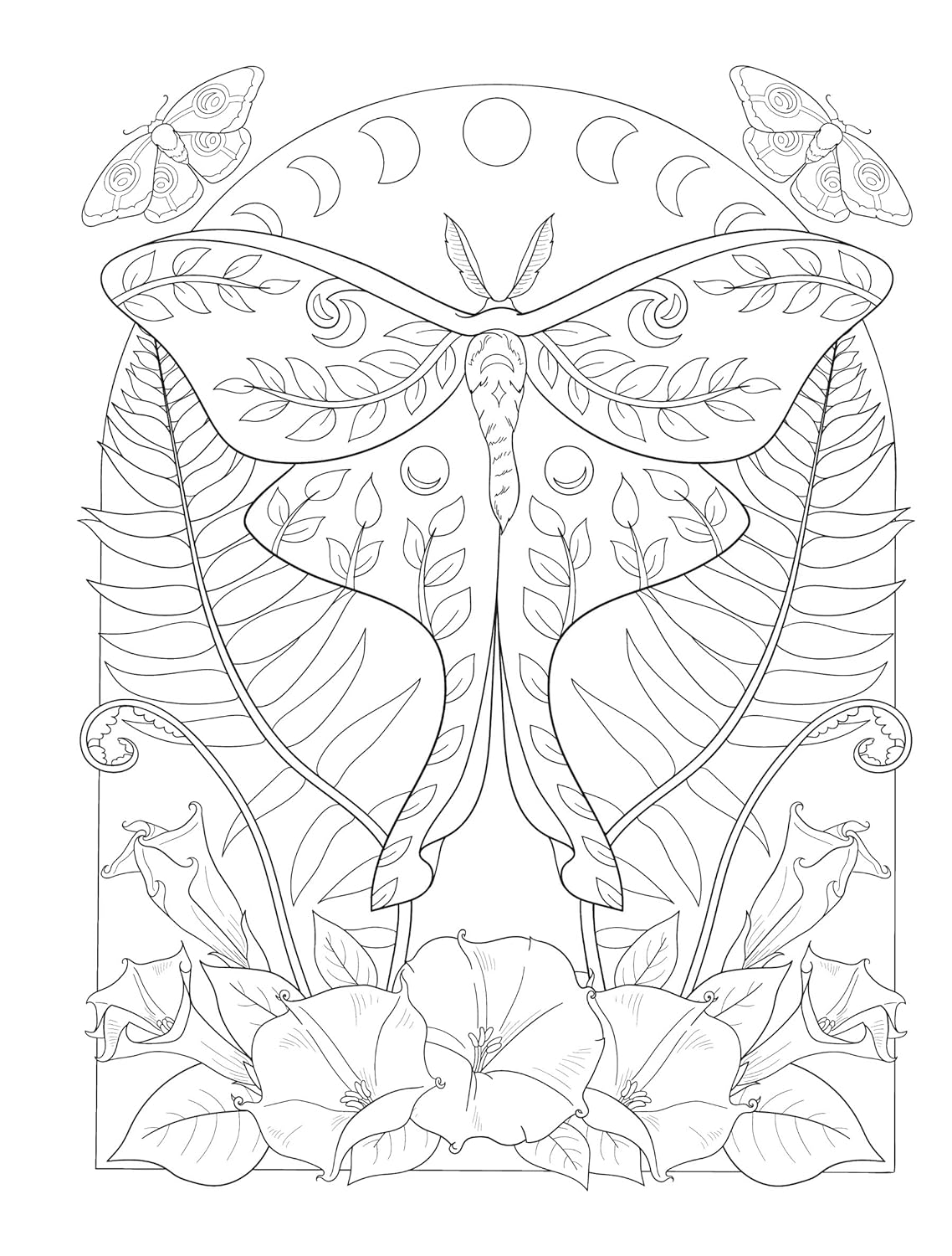 Creative Haven Witchcraft Coloring Book