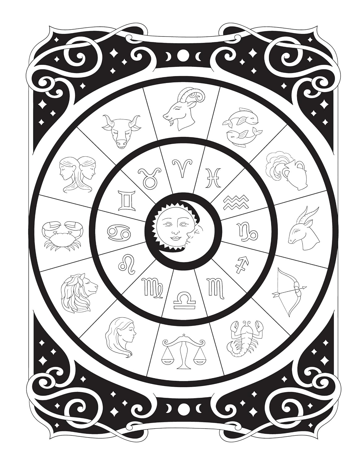 Creative Haven Witchcraft Coloring Book