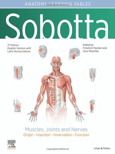 Sobotta Learning Tables of Muscles, Joints and Nerves, English/Latin : Tables to 17th ed. of the Sobotta Atlas