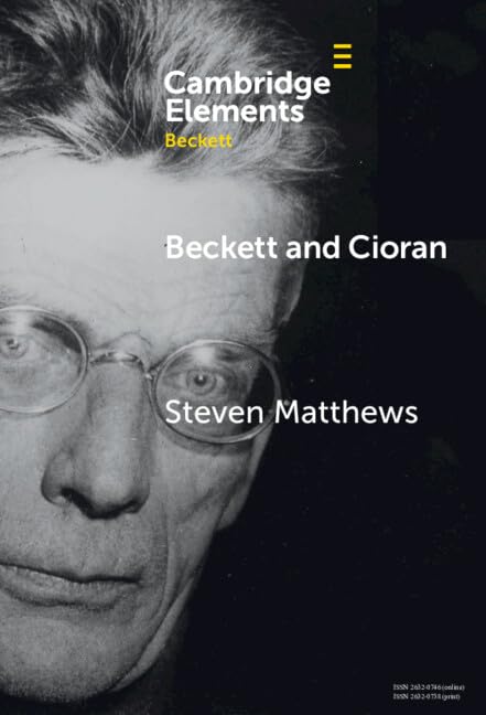 Beckett and Cioran
