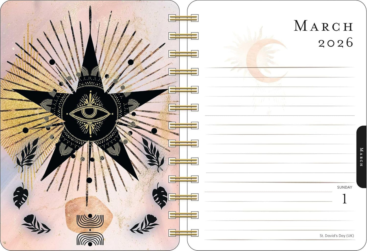 Year of the Witch 2026 Weekly Planner Calendar