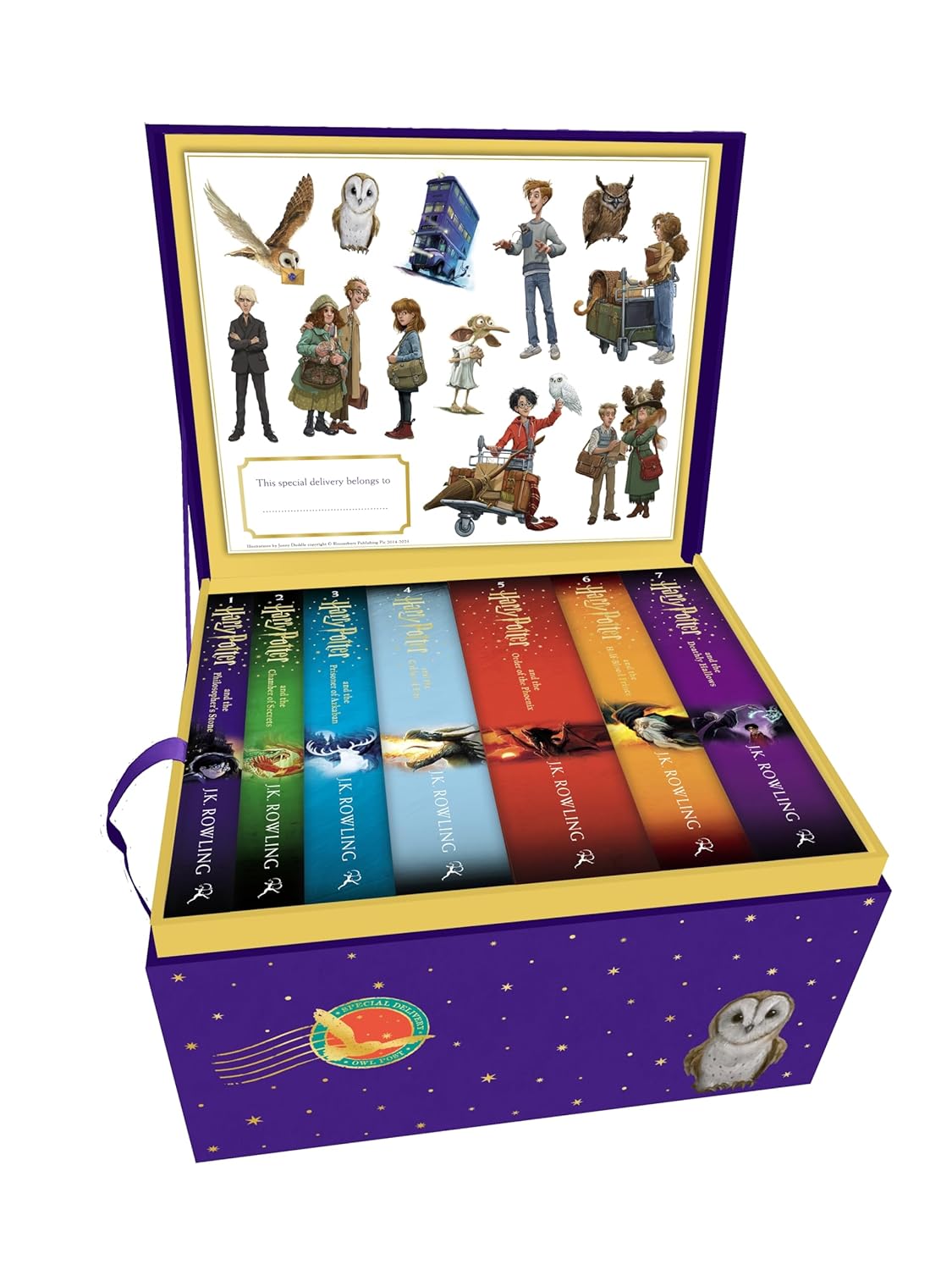 Harry Potter Owl Post Box Set (Children’s Hardback - The Complete Collection)