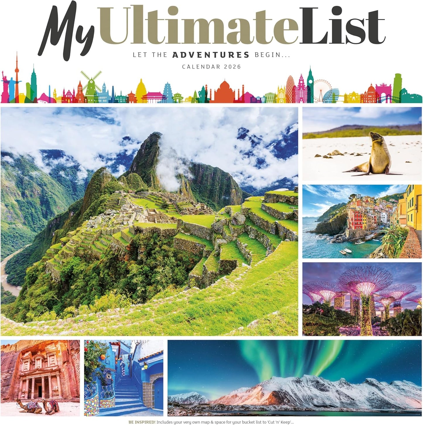 My Ultimate List Wall Calendar 2026