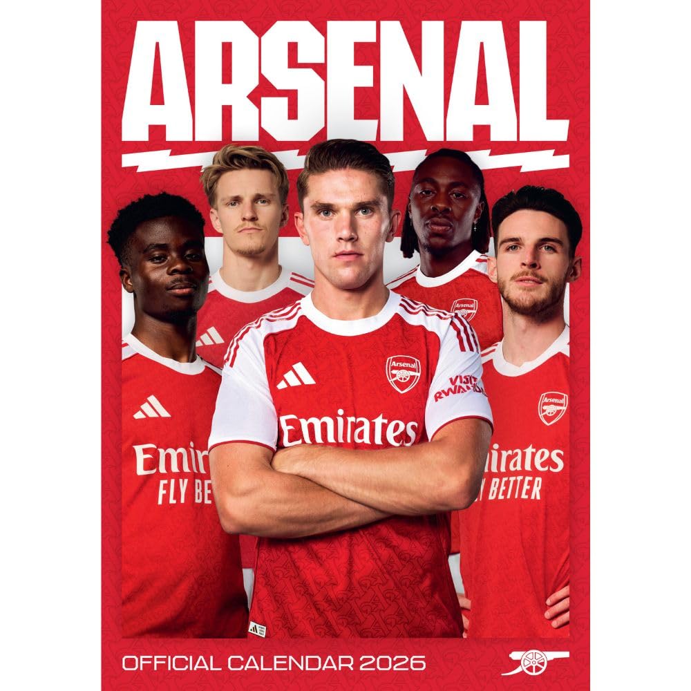 ARSENAL FC MEN'S 2026 A3 CALENDAR