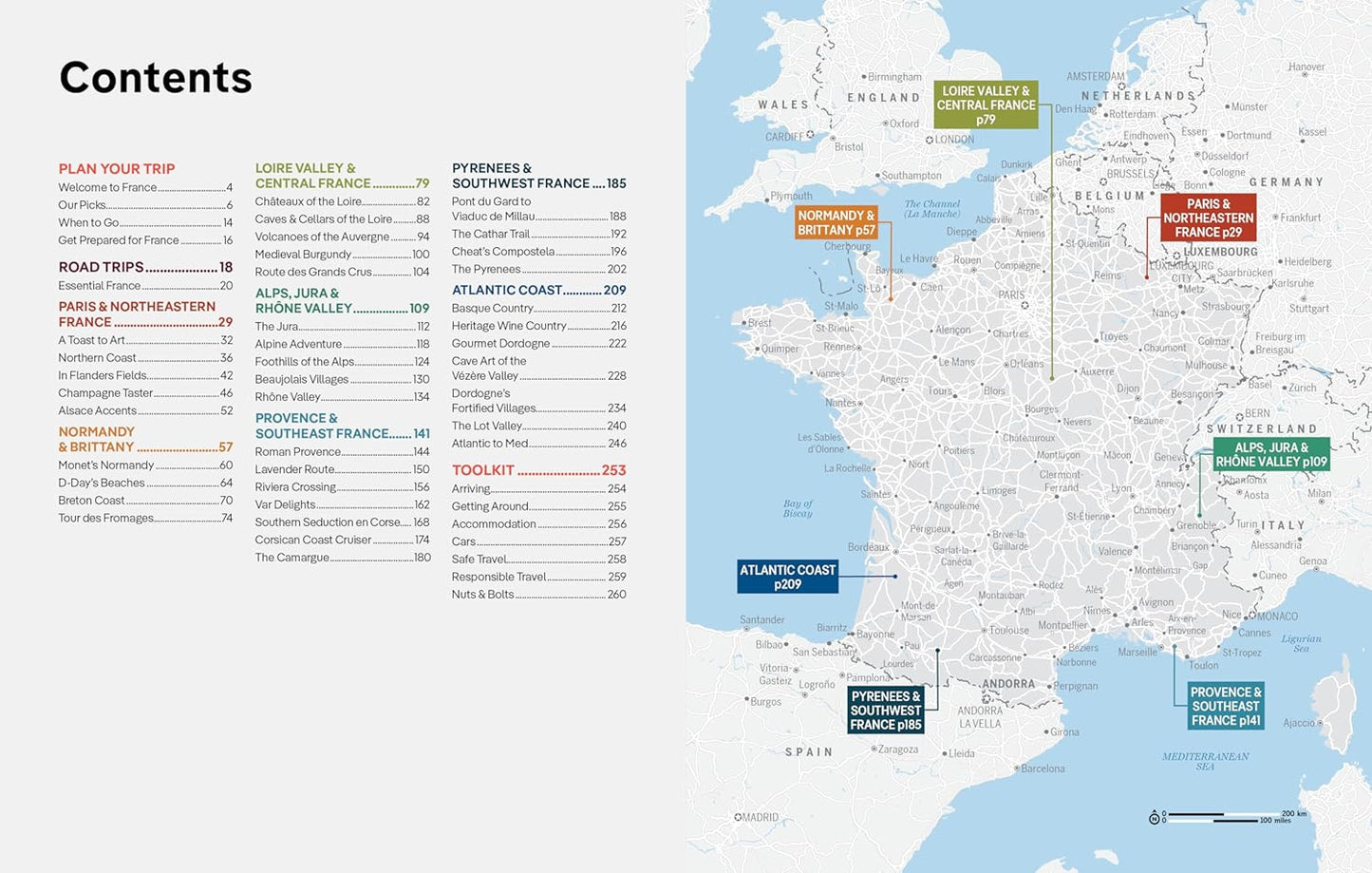 Lonely Planet Best Road Trips France