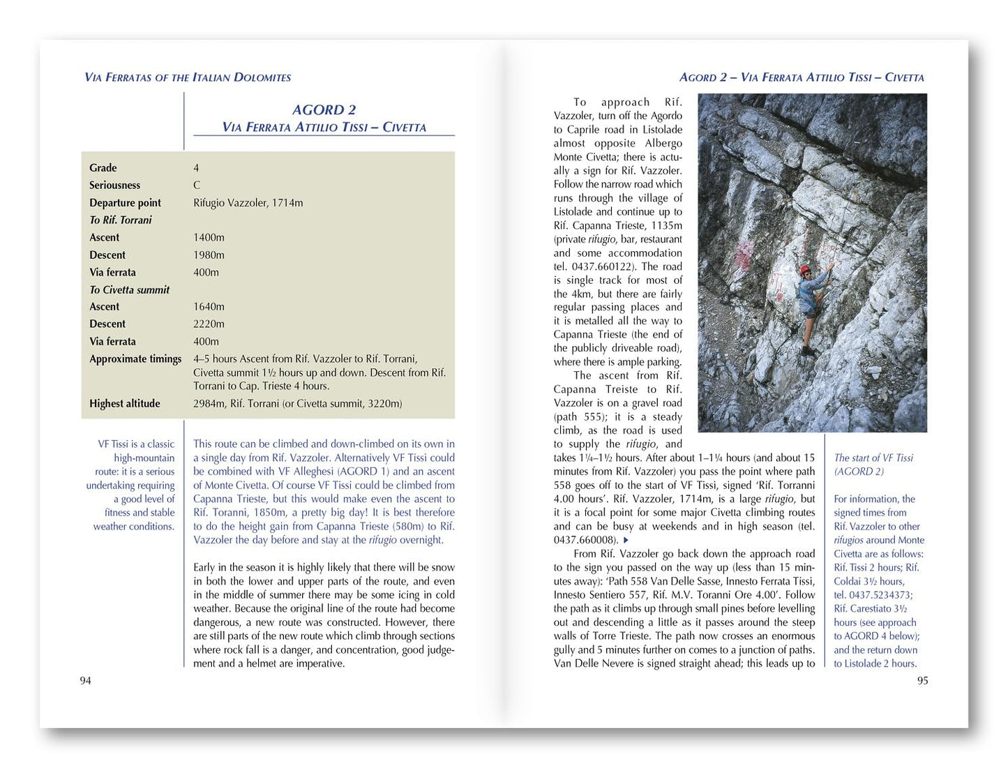 Via Ferratas of the Italian Dolomites: Volume 2