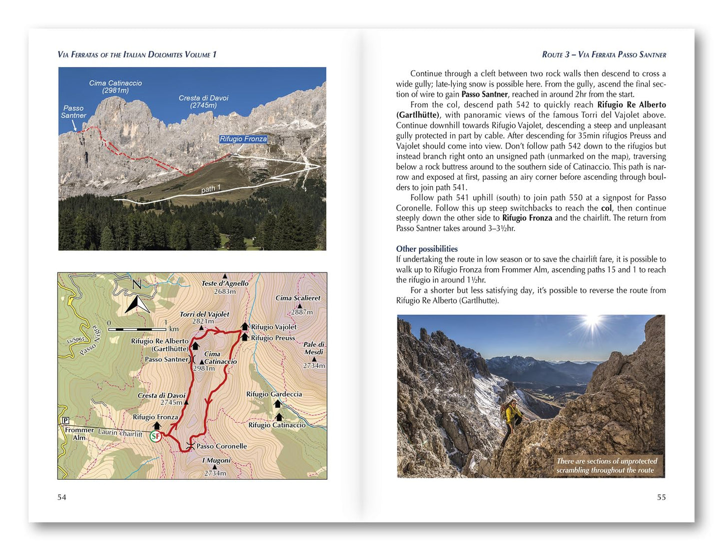 Via Ferratas of the Italian Dolomites: Volume 1