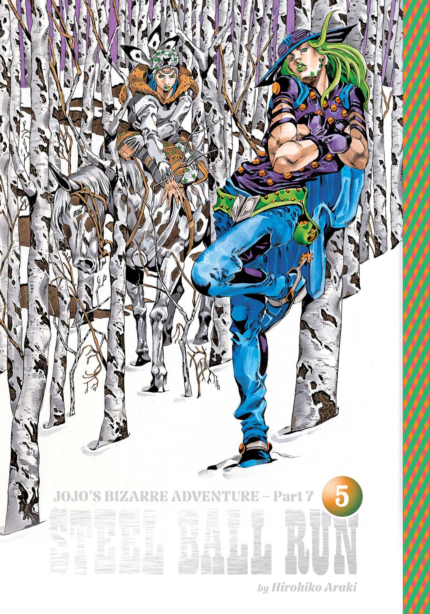 JoJo's Bizarre Adventure: Part 7--Steel Ball Run, Vol. 5