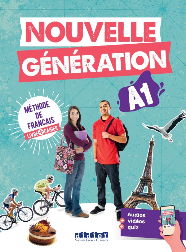 NOUVELLE GENERATION A1 DELOVNI UČBENIK+ONLINE