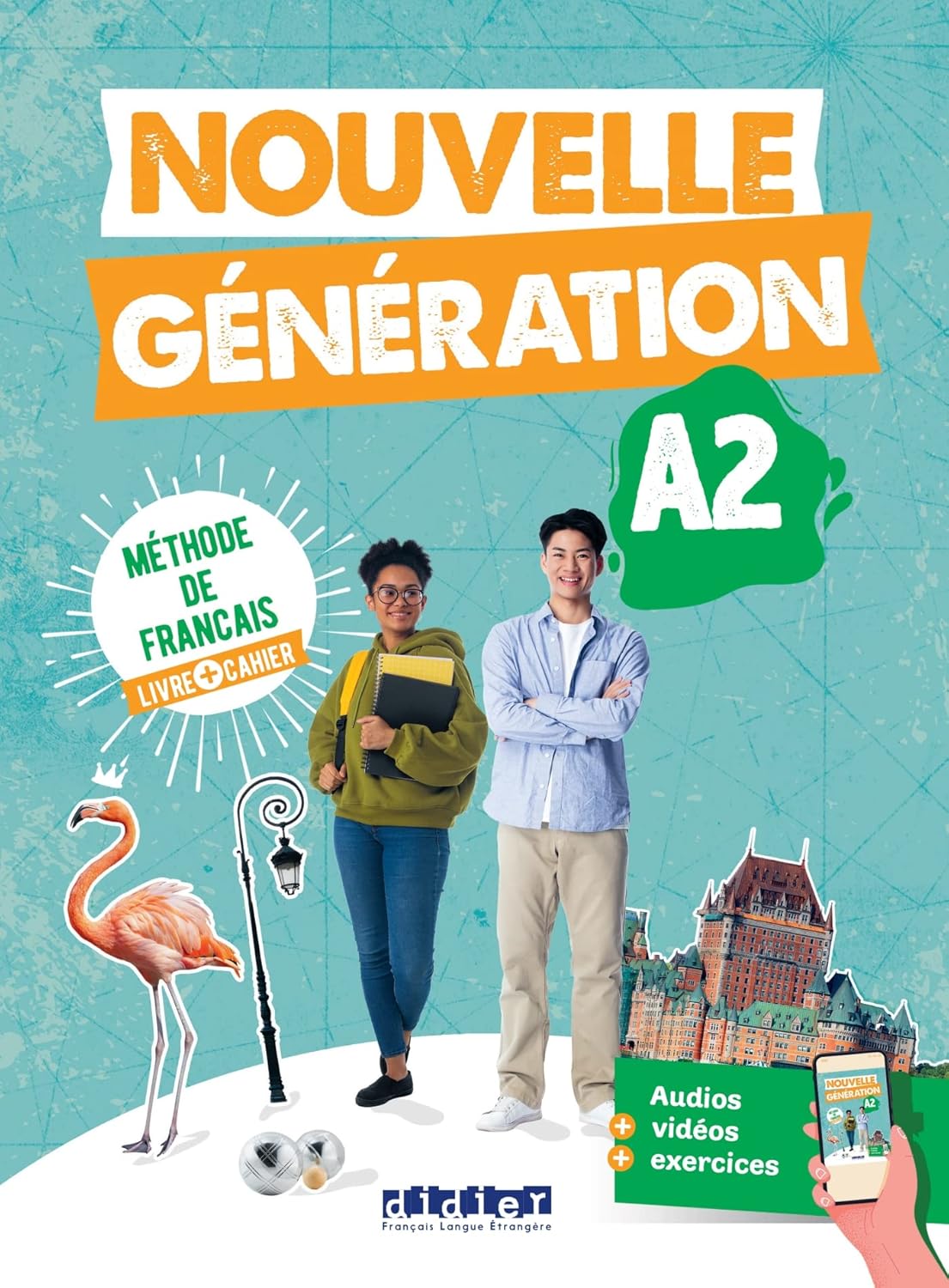 NOUVELLE GENERATION A2 DELOVNI UČBENIK+ONLINE