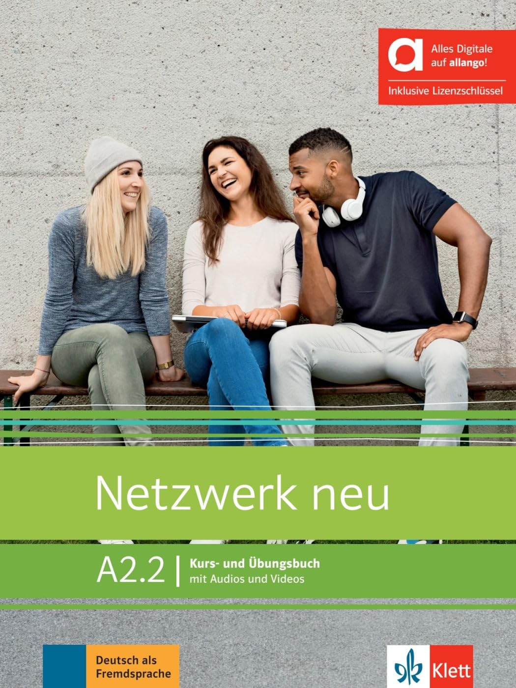 Netzwerk neu A2.2 (Hybride Ausgabe allango), učbenik z delovnim zvezkom + online dostop