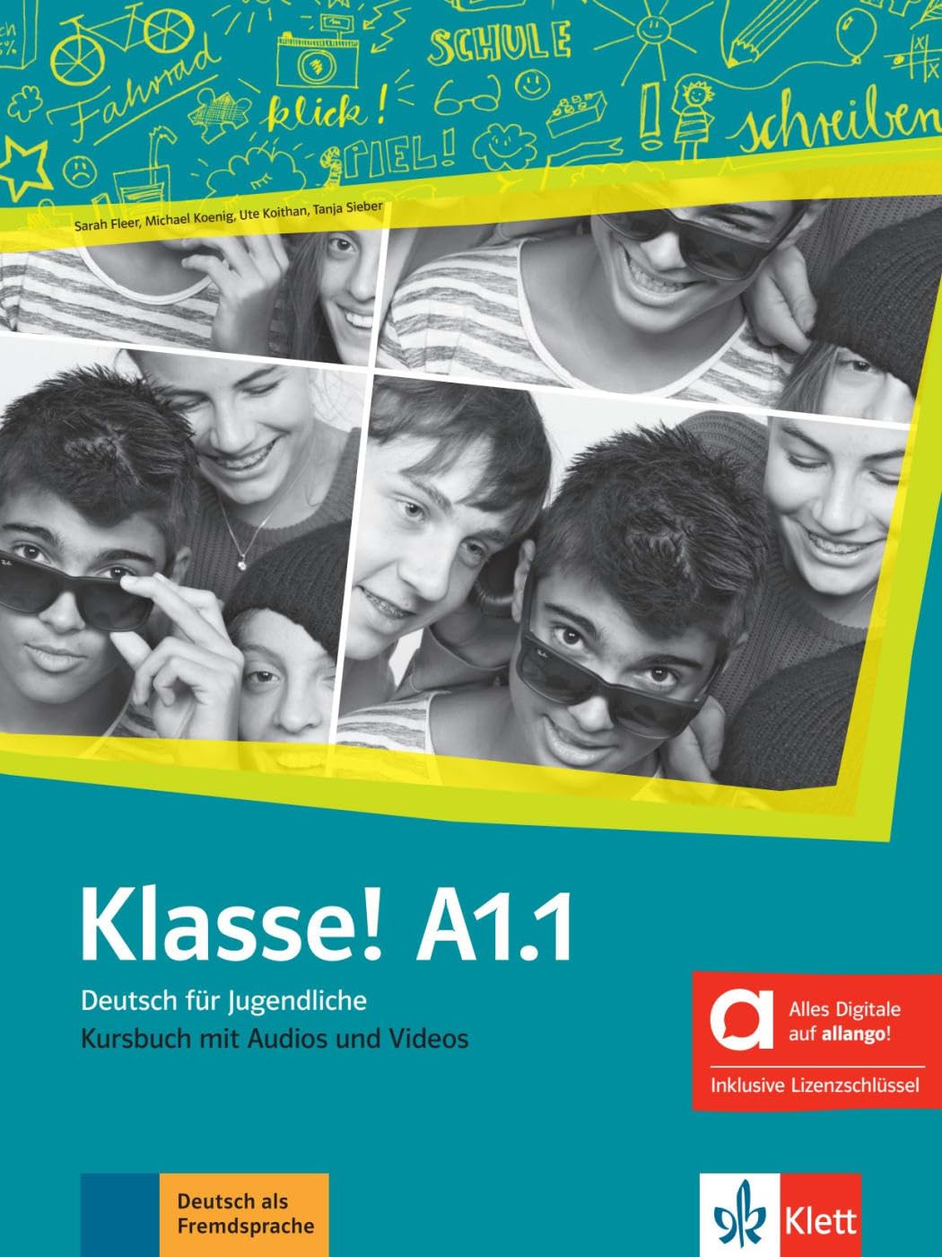 Klasse! A1.1 (Hybride Ausgabe allango), učbenik + online dostop