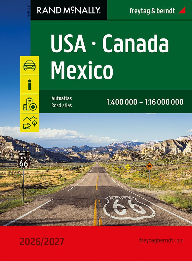 USA - Canada - Mexico Road Atlas 2026/2027