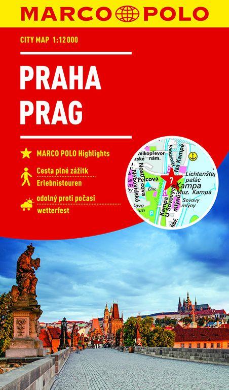 Praga 1 : 12 000 (Mestna karta)