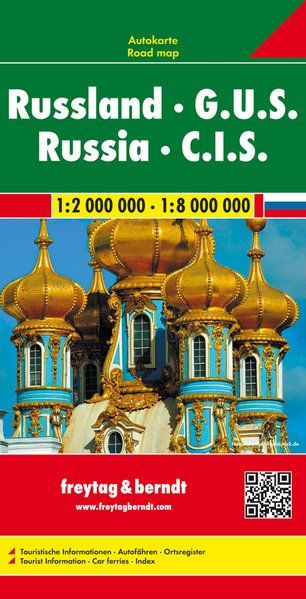 Russland, G.U.S. - Rusija, S.N.D. 1:2.000.000/1:8.000.000