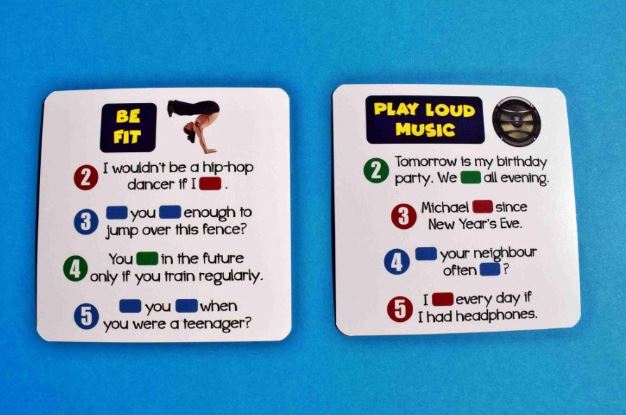 Mixed Tenses Cards! (A2-B1)