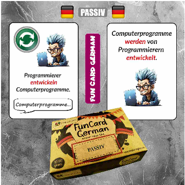 Creativo Fun Card German - Passiv, didaktične kartice