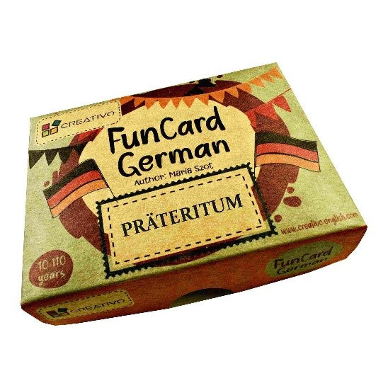 Creativo Fun Card German - Präteritum, didaktične kartice