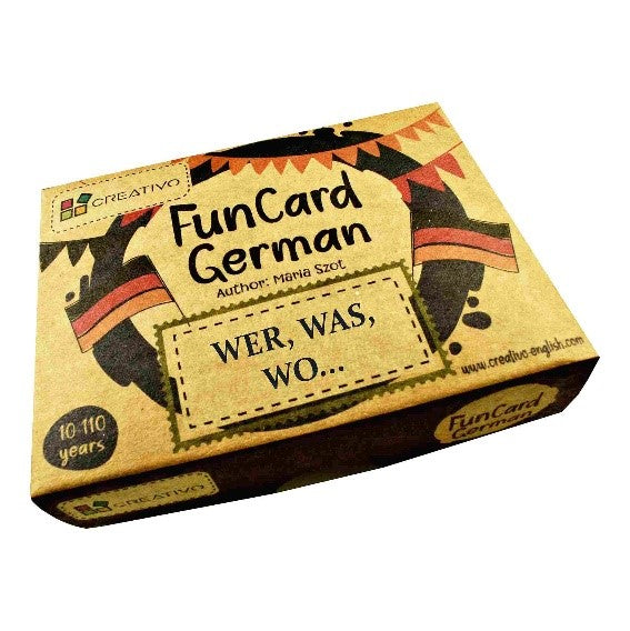 CREATIVO FUN CARD GERMAN WER, WAS, WO...