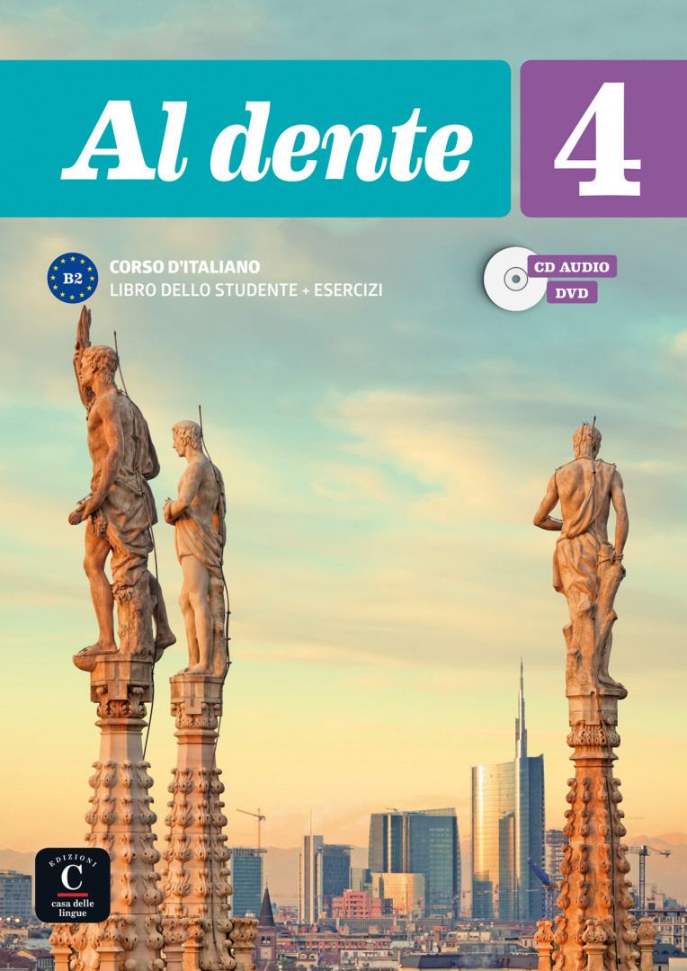 AL DENTE 4 (B2) - UČB IN VAJE + CD IN DVD