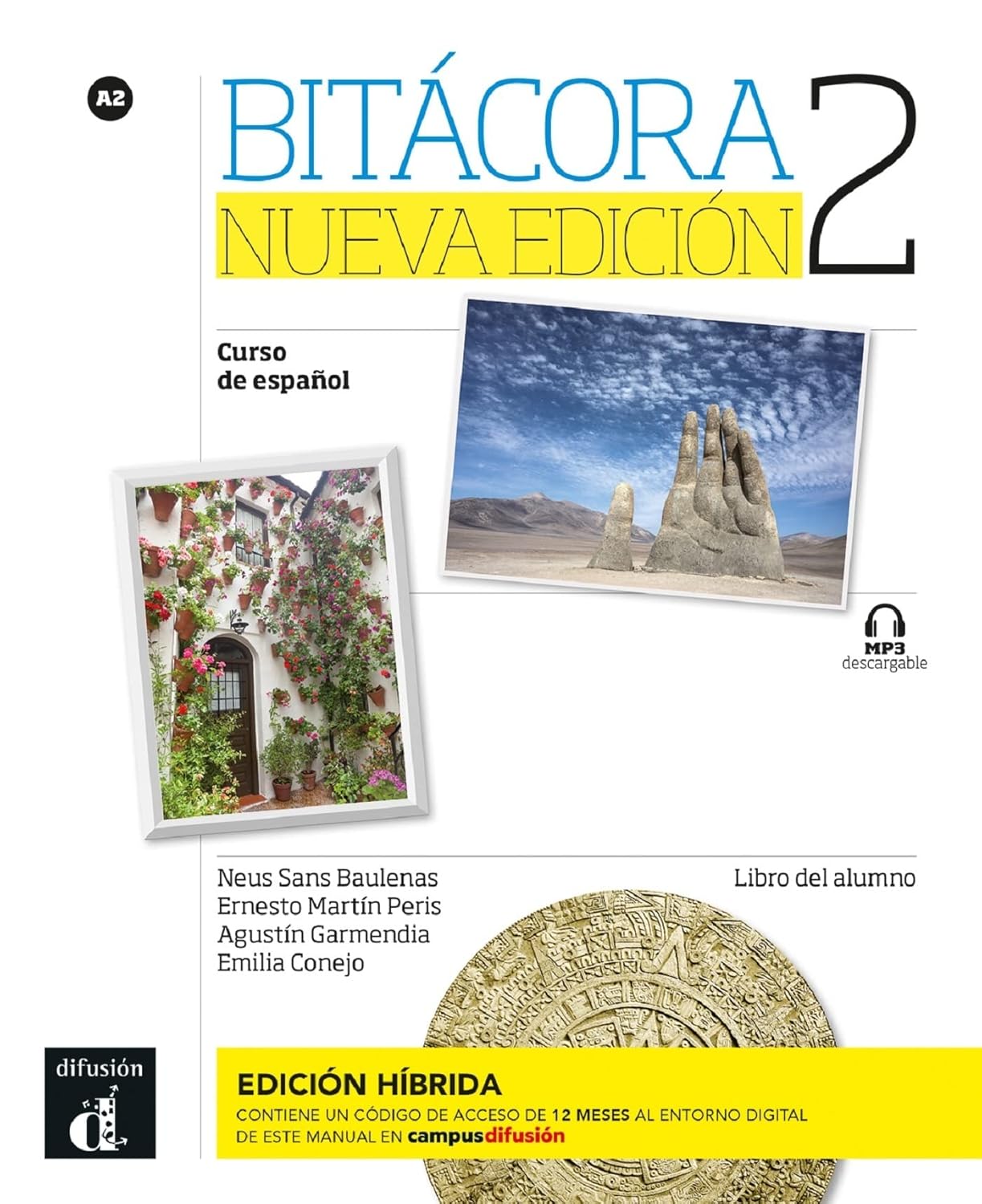 Bitácora 2, Nueva Edición (Edición híbrida), učbenik + online dostop