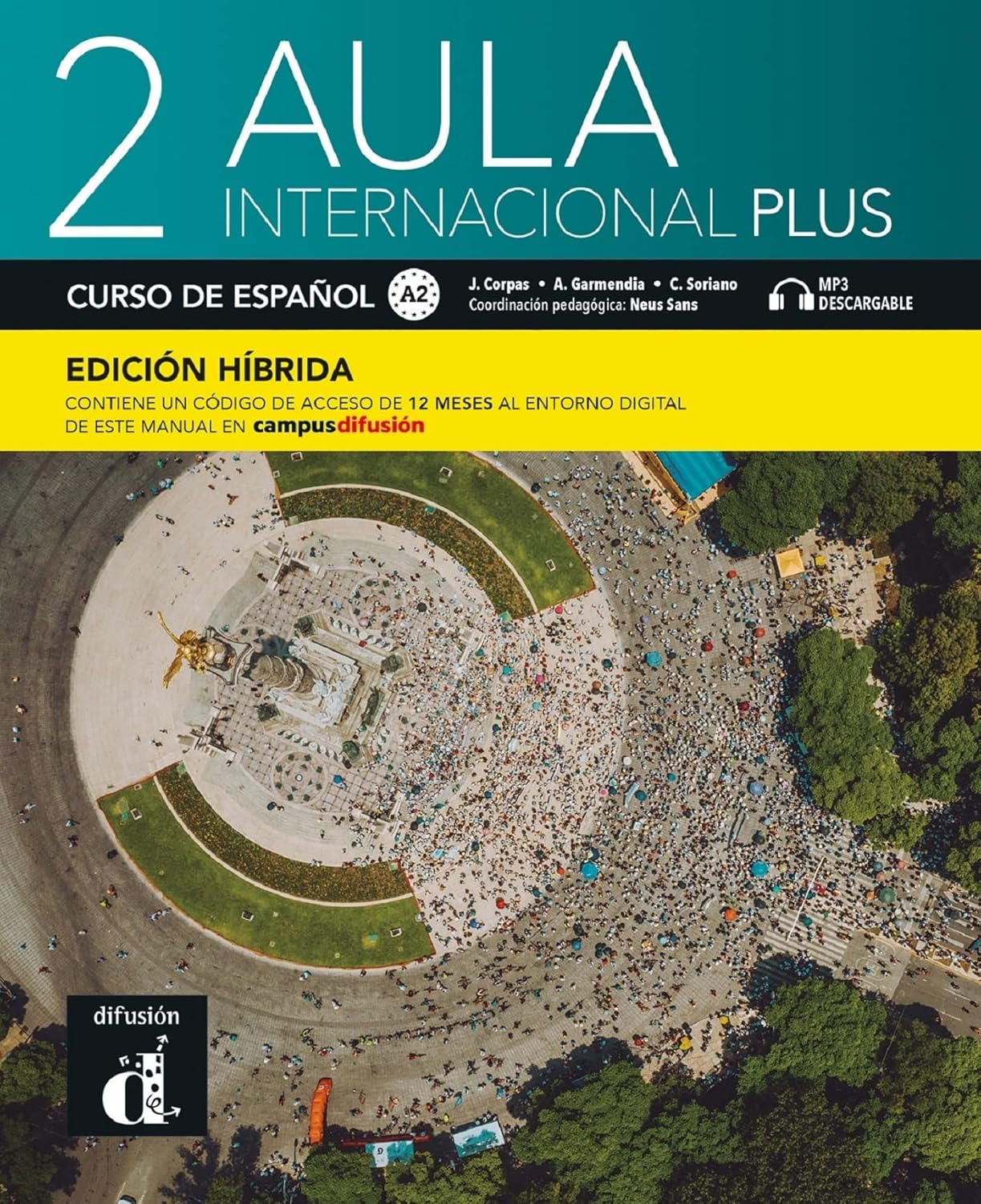 Aula internacional Plus 2 (Edición híbrida), učbenik + online dostop