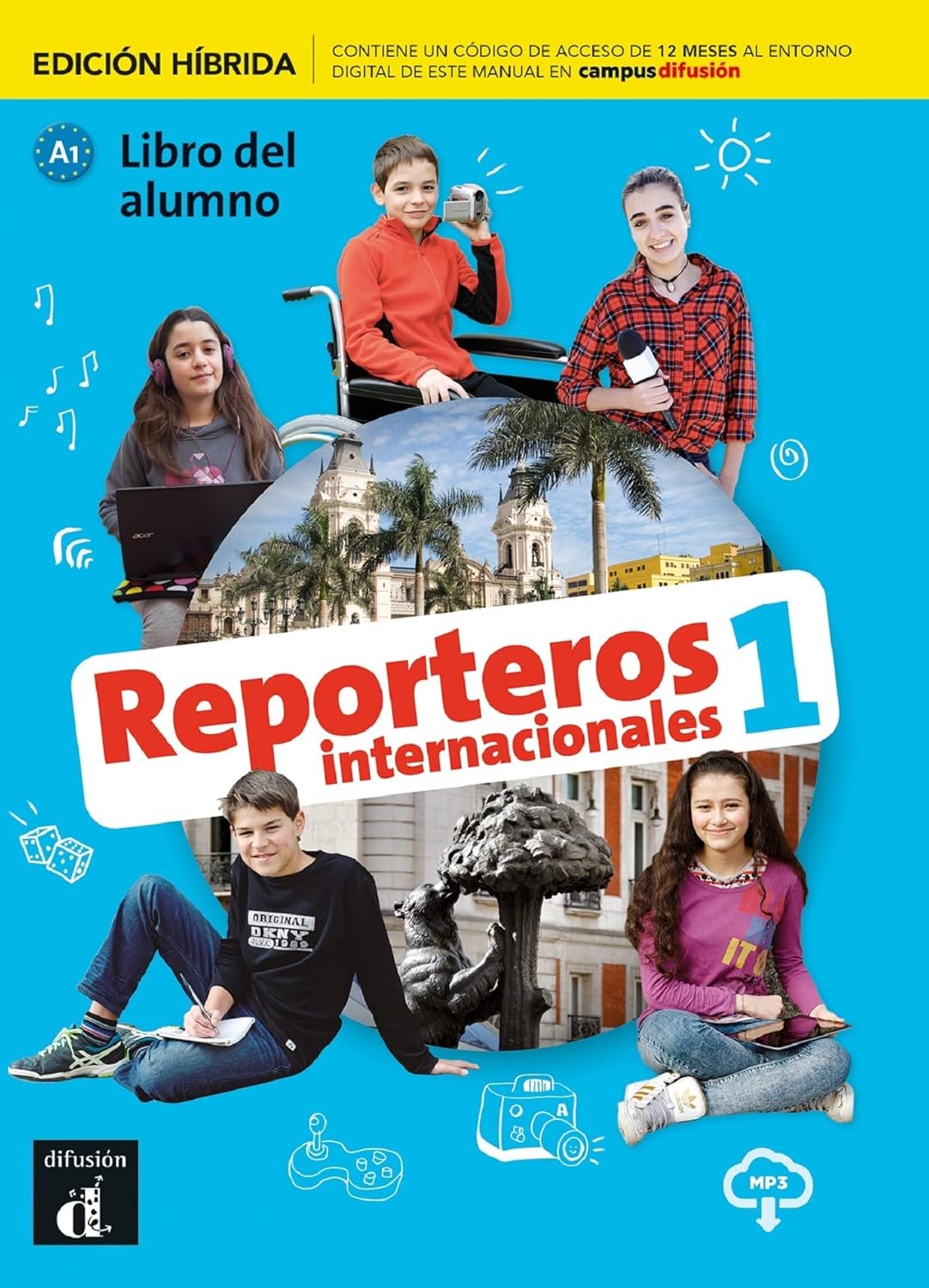 REPORTEROS INTERNACIONALES 1 A1 - UČBENIK + KODA