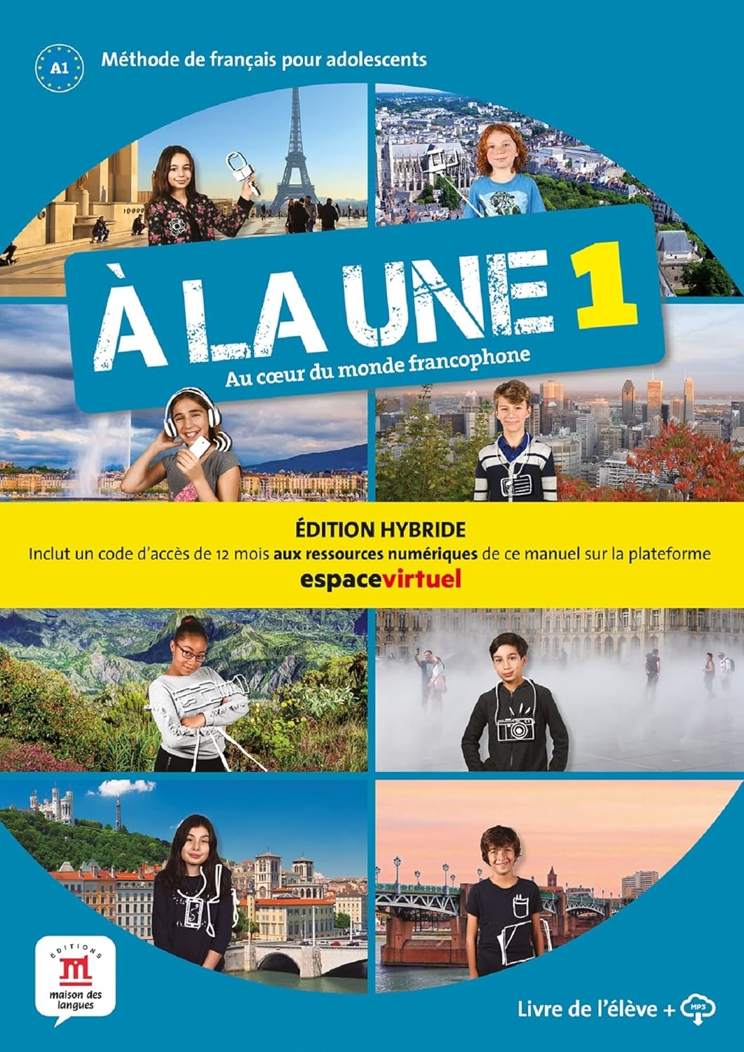 A LA UNE A1 1 UČBENIK + KODA